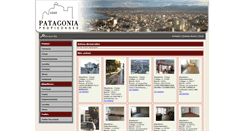 Desktop Screenshot of patagoniapropiedades.net